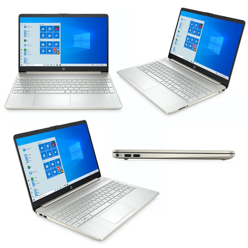 Notebook HP 15-ef1009la, 15.6" HD, Procesador AMD Ryzen 3 4300U, Memoria RAM 4GB DDR4, Disco duro 256GB SSD M.2